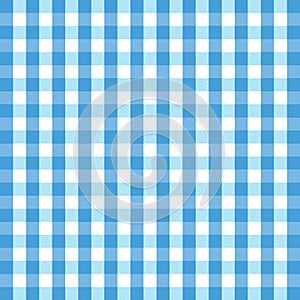 Blue gingham background