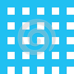 Blue gingham tablecloth seamless vector background pattern design