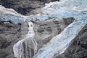 Blue Glacier in Norway