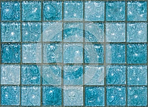 Blue Glass Tiles