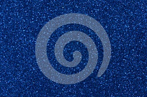 Blue glitter texture abstract background