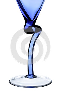 Blue goblet