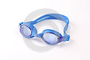 Blue goggles