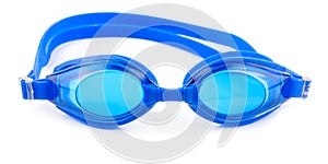 Blue goggles