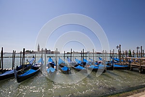 Blue Gondolas