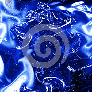 Blue goo photo