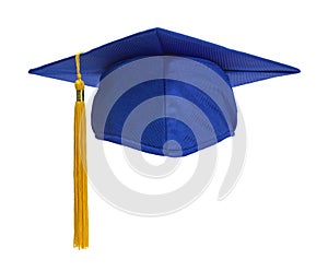 Blue Grad Hat Front