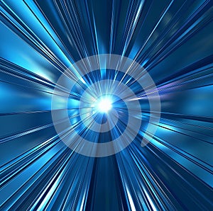 blue gradient abstract texture background glowing light rays futuristic cg