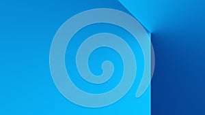 Blue Gradient Background. Copy Space. Abstract Wallpaper. 3rd Variant