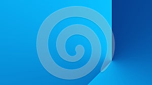 Blue Gradient Background. Copy Space. Abstract Wallpaper. 4th Variant