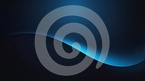 Blue gradient background grainy glowing blue light on dark backdrop noise texture.
