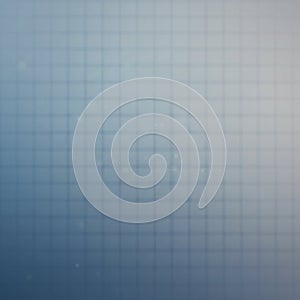 A blue gradient background with a subtle grid pattern. The grid consists of evenly