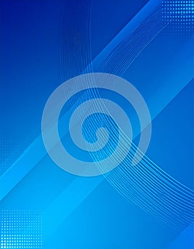 Blue Gradient Corporate Waves