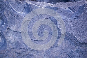 Blue granite background. geological, texture.