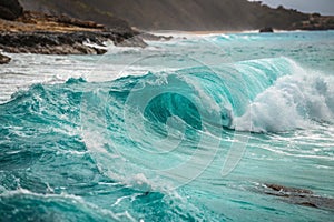 Blue Green Blur Gradient Texture