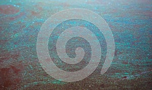 blue green copper texture background