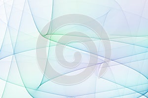 Blue and Green Energy Arcs