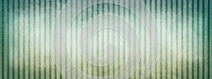 Blue green and white beige striped background with vintage texture design and vignette borders photo