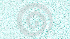 Blue green white wavy loop background swirl cartoon effect abstract animation