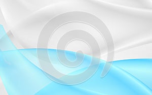 Blue grey tech liquid waves abstract background