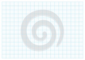 Blue Grid Paper 2.0 cm A3 Grid And Graph scale 1:50 vector