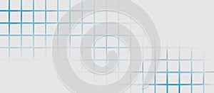 Blue Grid Pattern Abstract Background with Gradient Fade