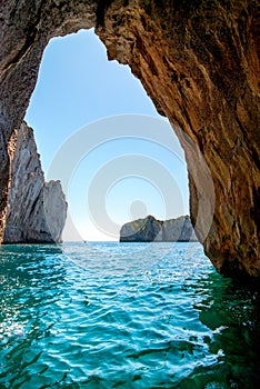 Blue grotto, Capri photo