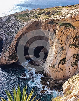 Blue Grotto in Malta