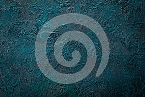 Blue grunge surface, background