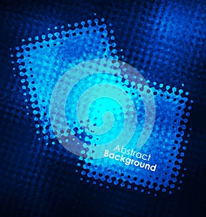 Blue Grunge vector frames. Grunge background. Design elements. Texture background. Abstract shape.