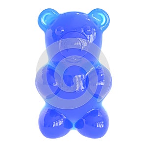Blue gummy bear