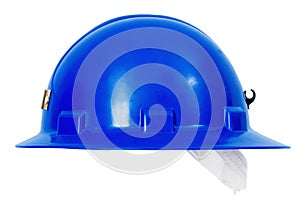 Blue Hardhat Sideview