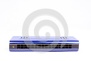 Blue Harmonica Mouthpiece