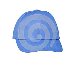 Blue hat isolated on white