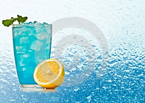 Blue Hawaiian cocktail