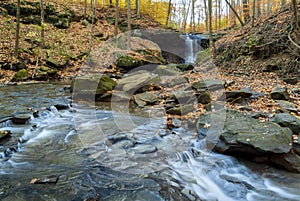 Blue Hen Falls in Autumn