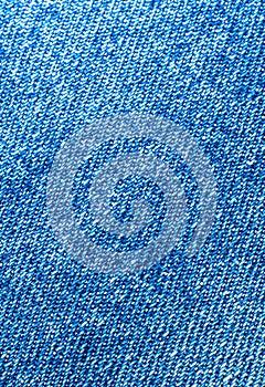 Blue hipster jeans material. Denim Cloth texture background
