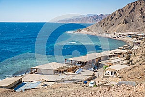 Blue hole, Dahab, Sinai, Red Sea, Egypt photo