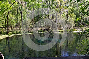 Blue Hole Pano photo