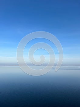 blue horizon, sea surface