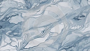 Blue Horizon Tranquility: Iceberg Blue Marble\'s Calming Effect. AI Generate