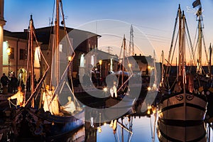 Blue hour at Cesenatico