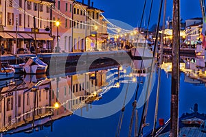 Blue hour at Cesenatico