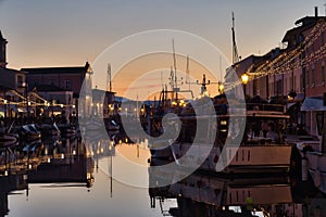 Blue hour at Cesenatico