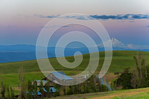 Blue Hour at Columbia Hills Natural Area Preserve and State Park