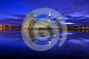 Blue hour mosque