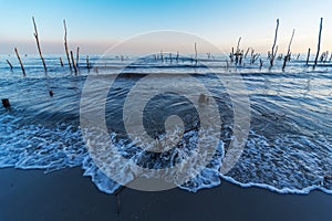 Beach Blue hour sunset