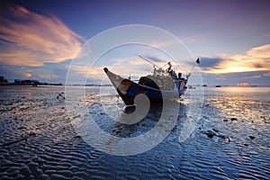 Blue Hour at Vung Tau Beach photo