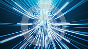 Blue Hyperspace Jump