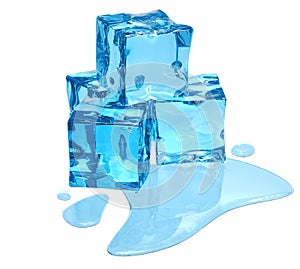 Blue ice